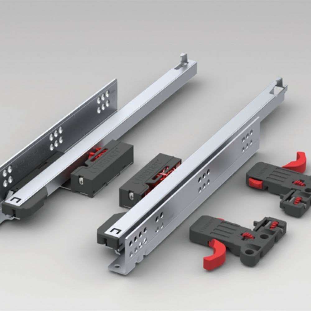 Samet 30cm Tek Açılım Bas Aç Ray