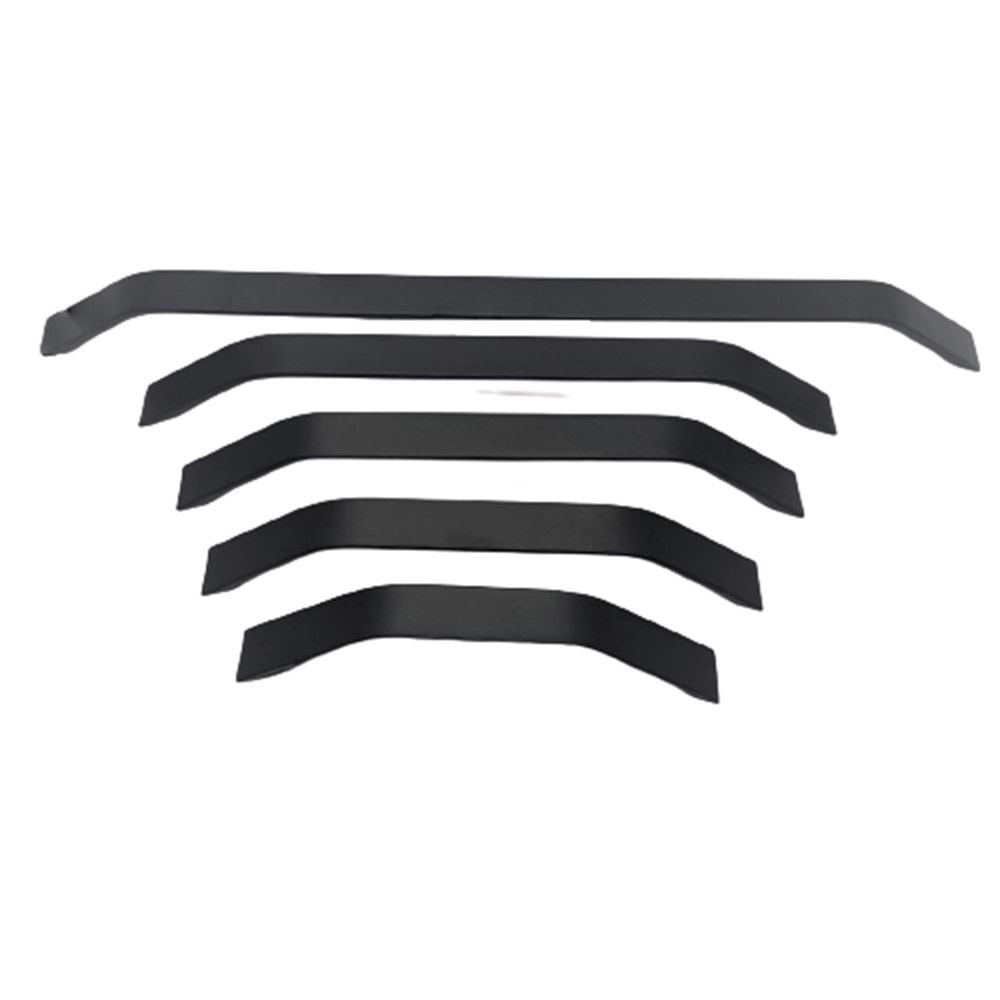 Şahin Mat Siyah Kulp 128mm