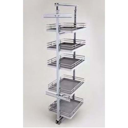 PK60 70-90cm Plastik Tabanlı Kiler 3 Sepet Kapak Ölçüsü :55cm